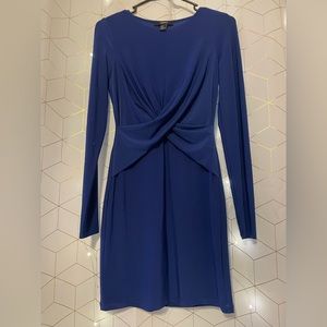 Forever 21 navy blue dress! Super cute long sleeves and formal
